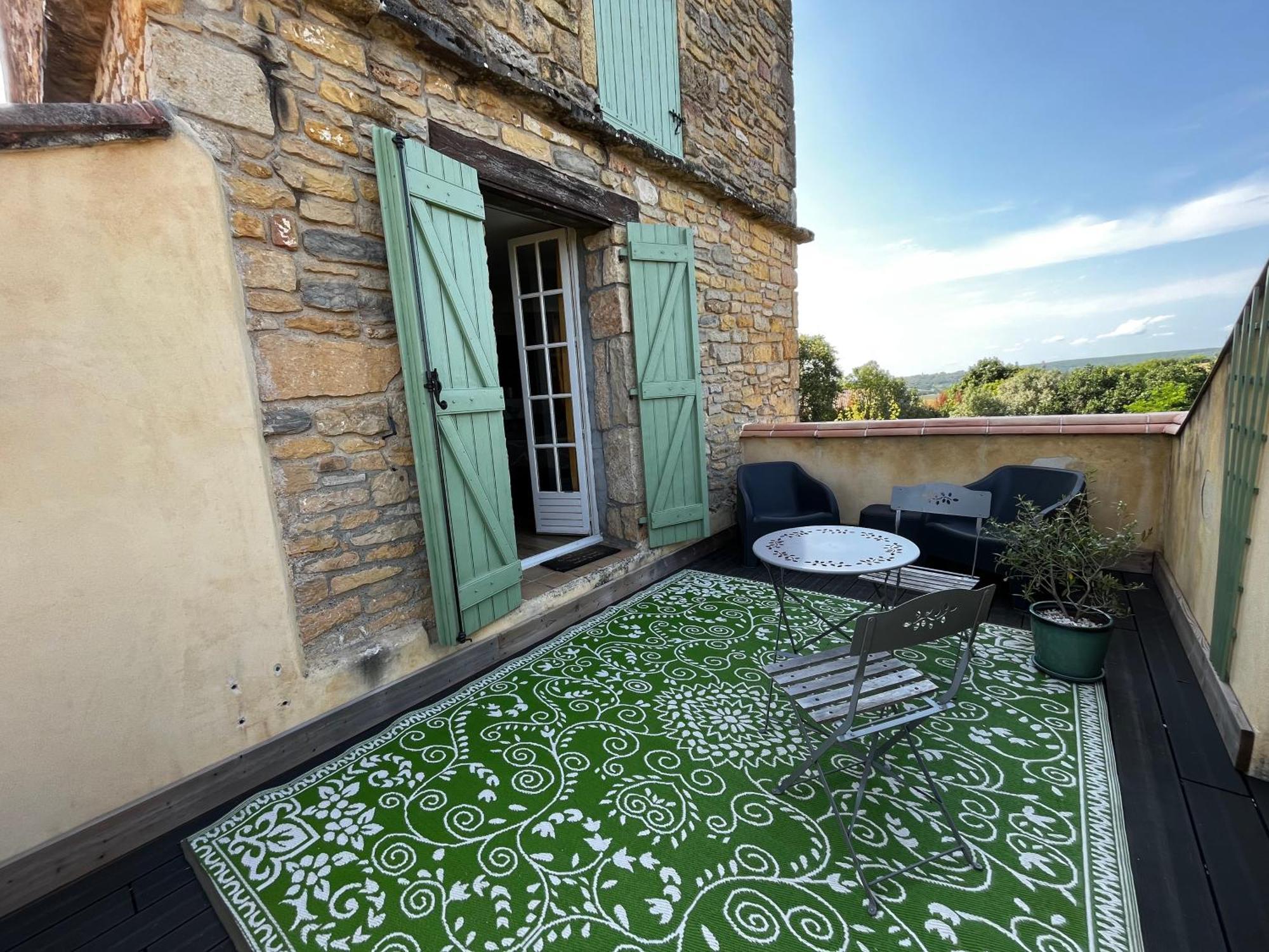 Villa Les Hauts Vallons Puylaroque Eksteriør bilde