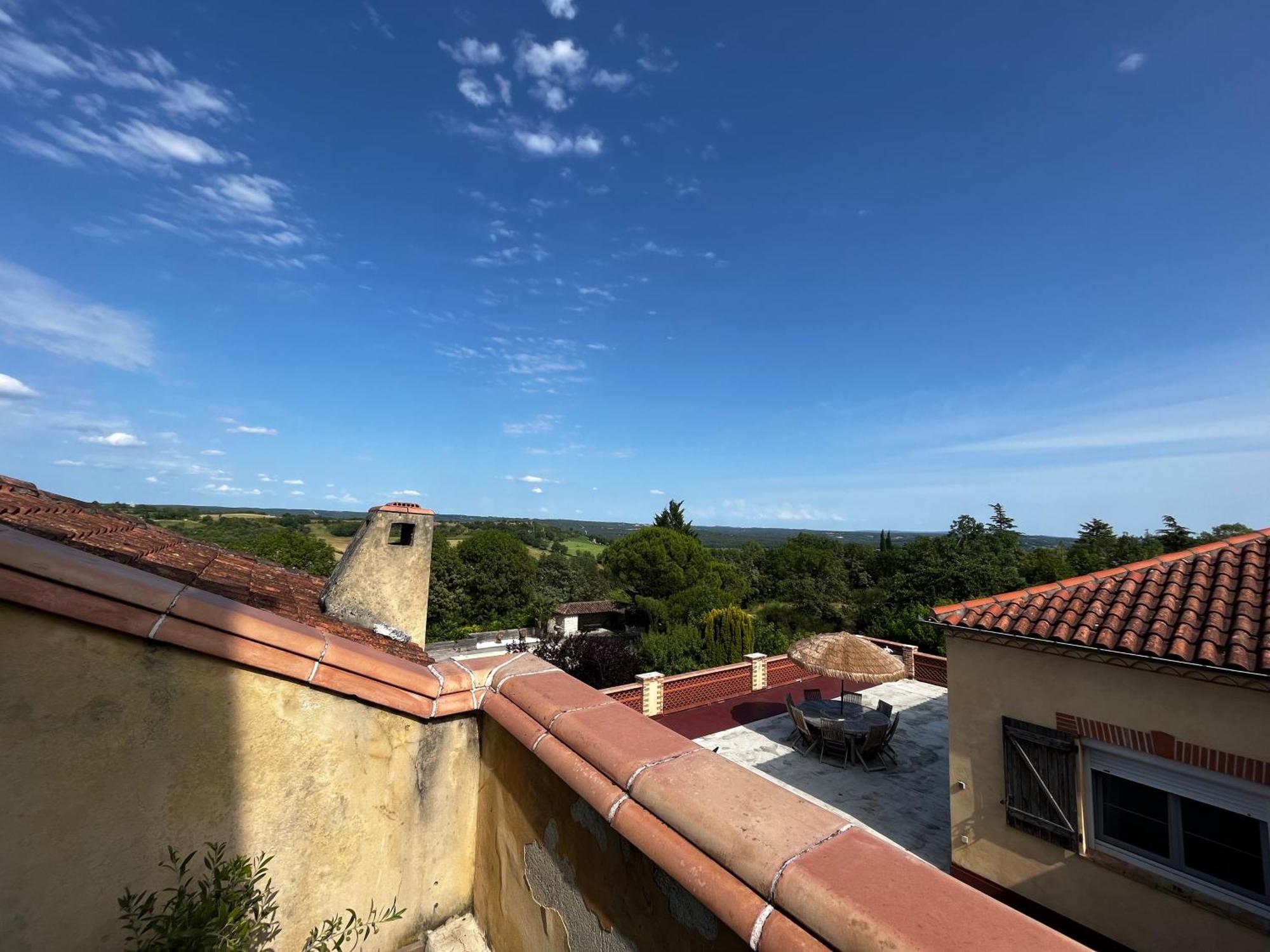 Villa Les Hauts Vallons Puylaroque Eksteriør bilde